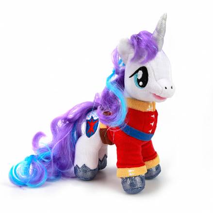 Мягкая игрушка пони Принц Армор из мультфильма «My Little Pony», 18 см., озвученная 
